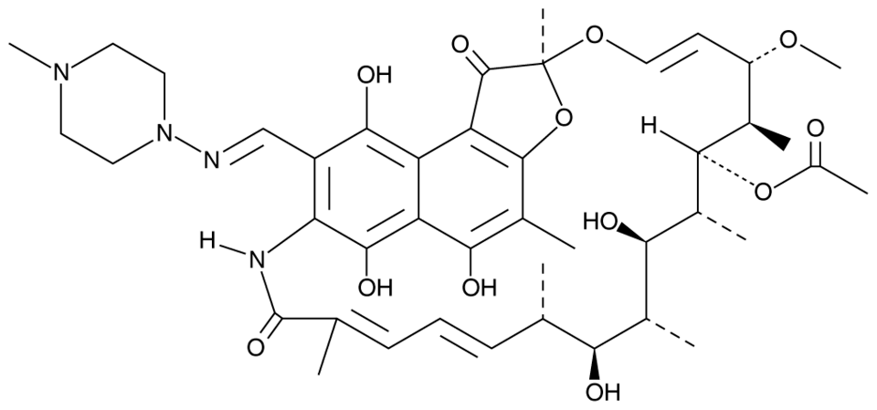Structure of Rifampicin